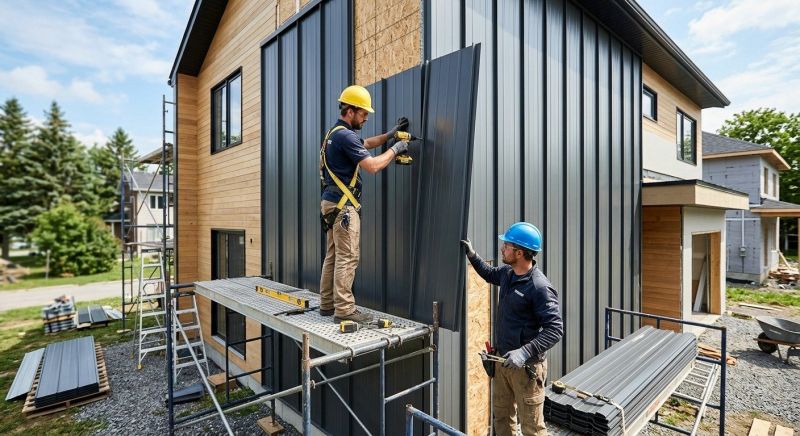 Siding Panels Installation