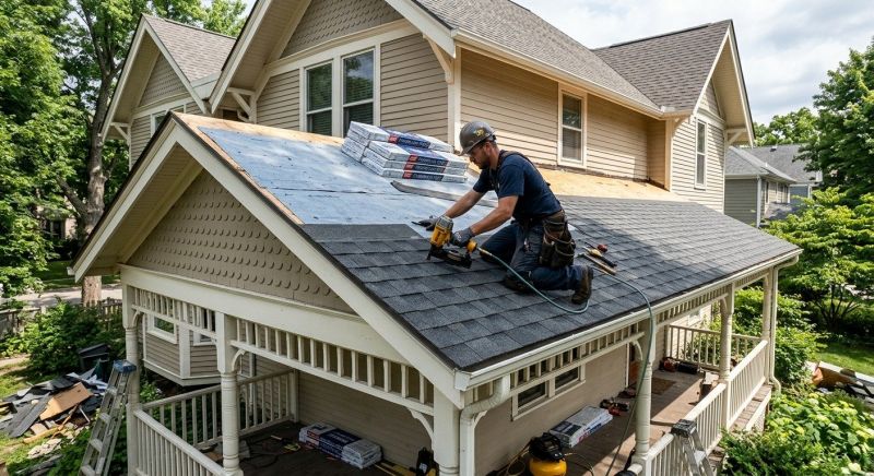 Asphalt Shingles Installation in Framingham, MA
