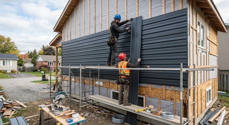 Sheet Metal Siding Replacement in Norwalk, CT